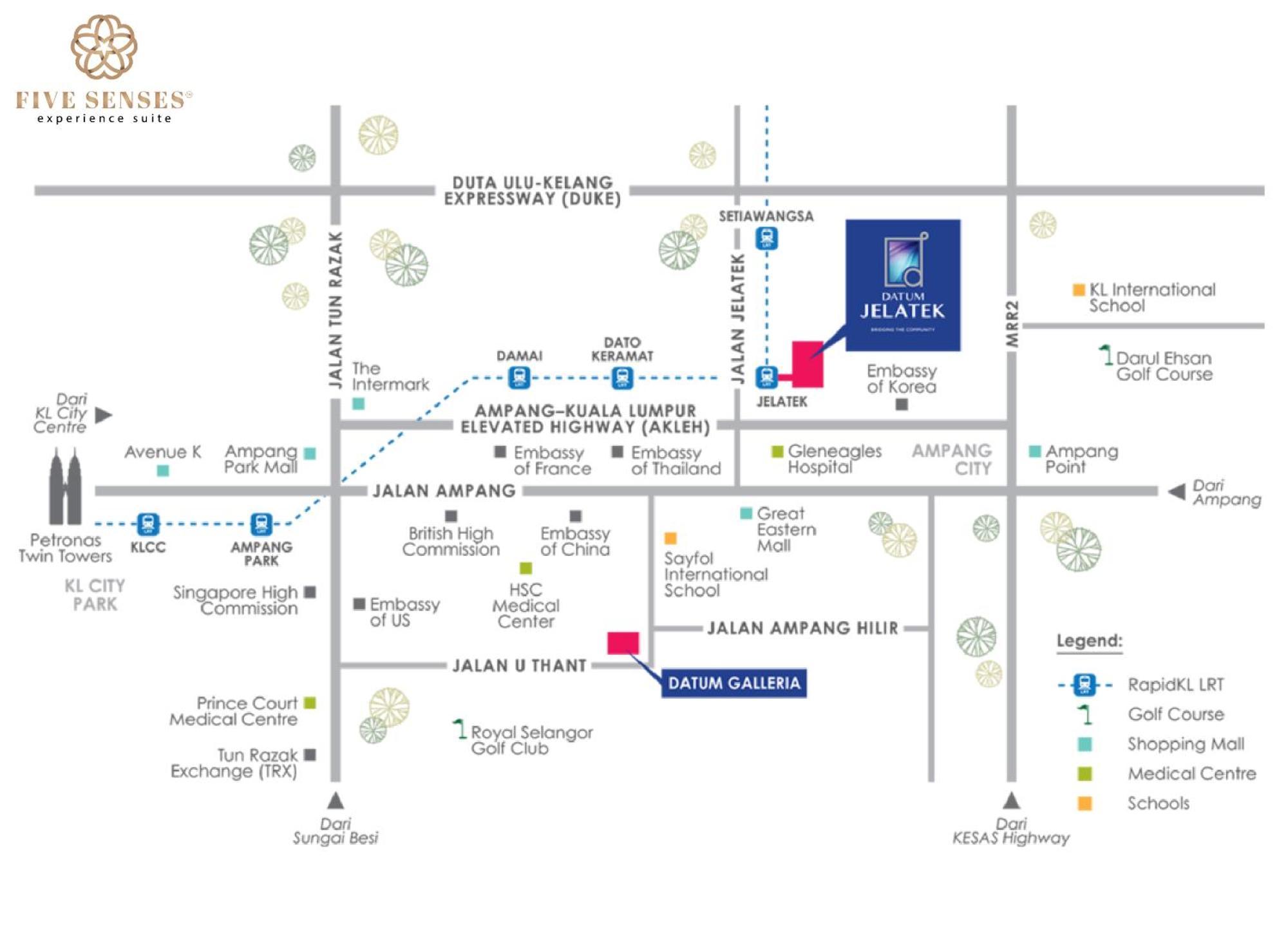 Datum Jelatek Residence, Klcc Kuala Lumpur Esterno foto